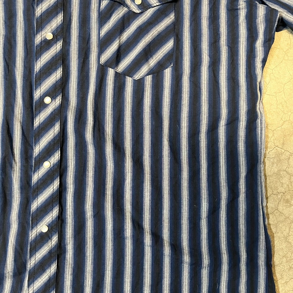 Vintage Wrangler Pearl Snap Button Down - image 3